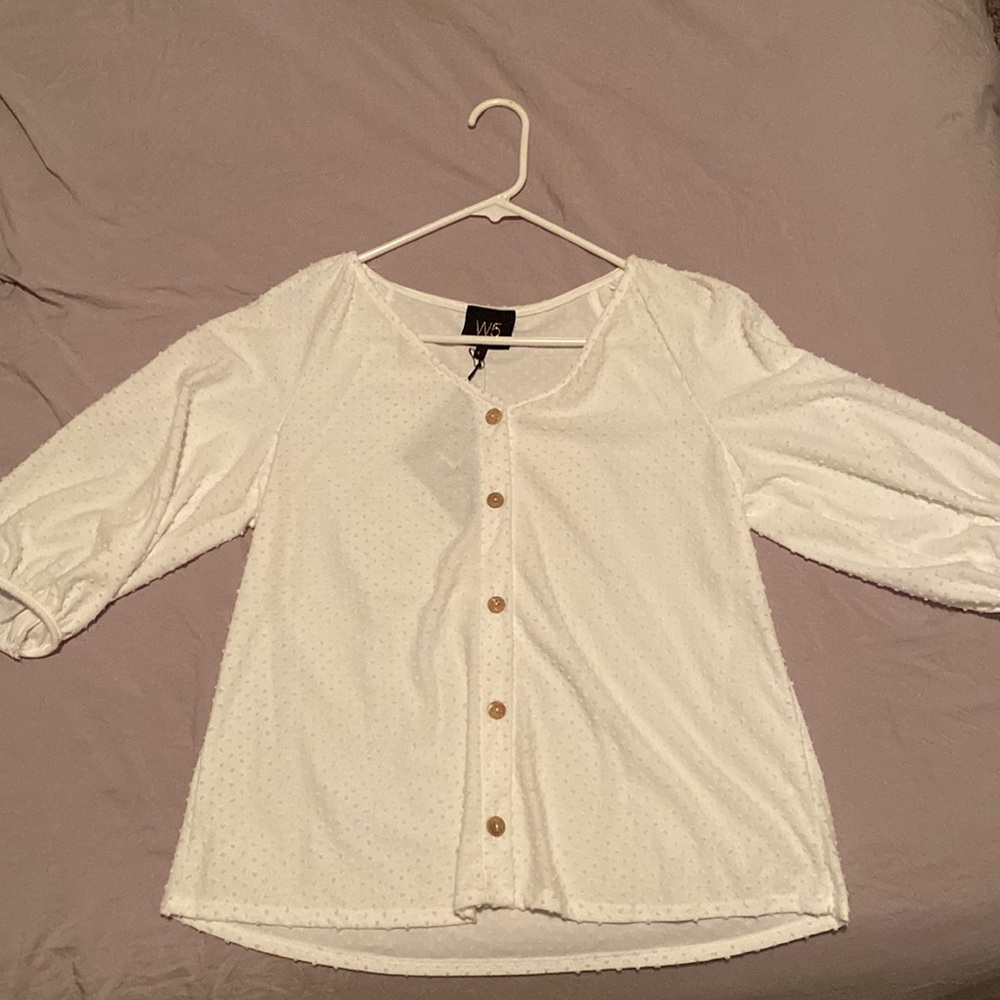 White blouse.